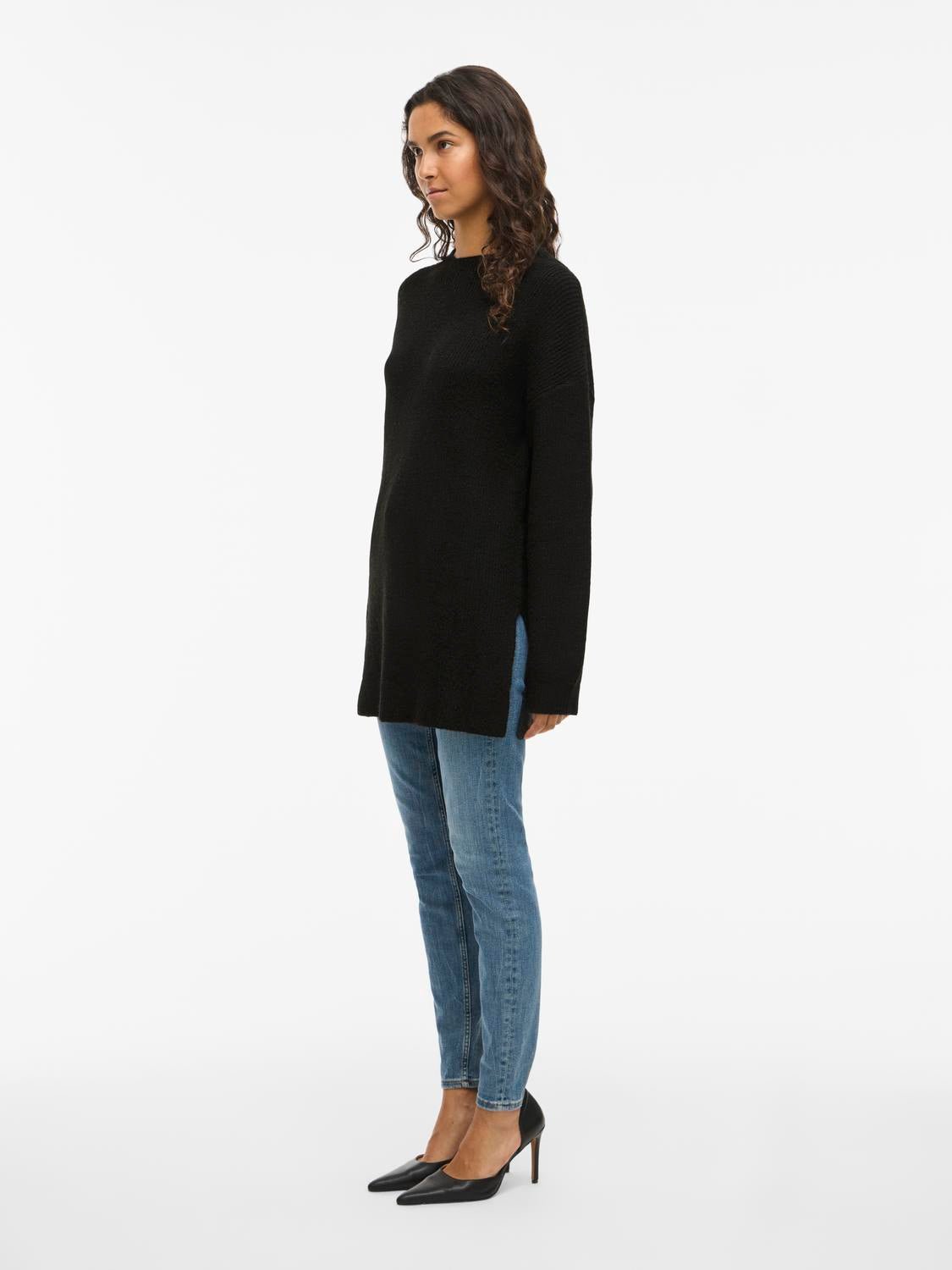 VILASSIA Pullover - Black Beauty - VERO MODA & VILA Bergvik